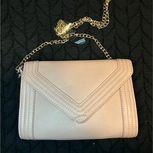 Elegant Pink Chain Shoulder Bag